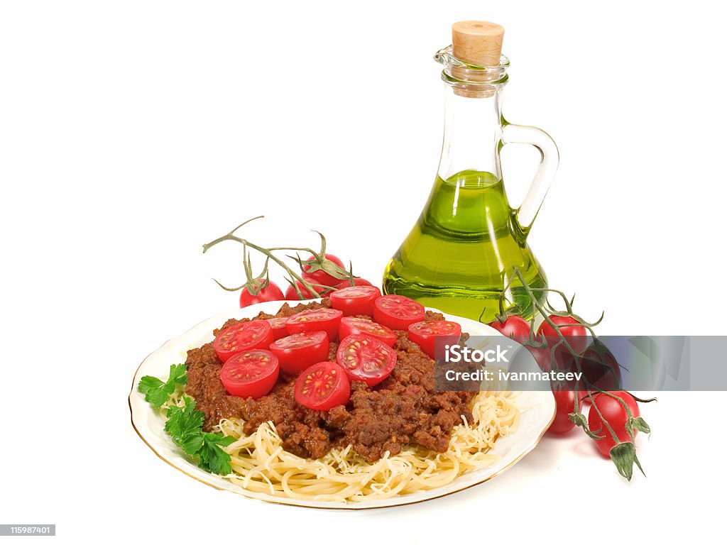 Collection de pâtes spaghettis à la bolognaise - Photo de Aliment libre de droits