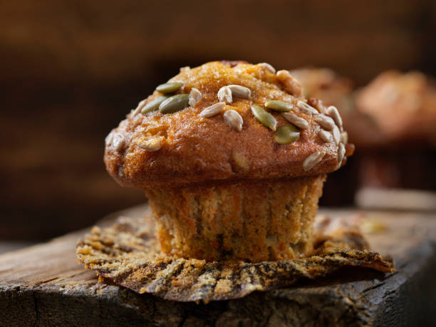 istock Carrot Muffin and Seed Muffin 1159883345