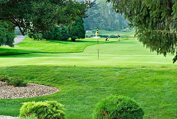 golfe country club em nova jersey - new jersey landscape putting green golf imagens e fotografias de stock