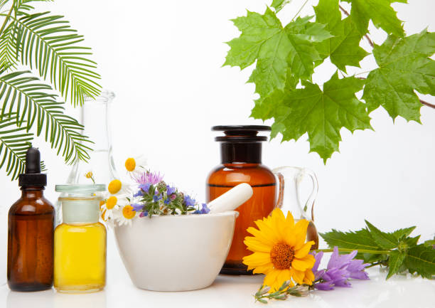 istock BACH - aromatherapy. Natuere medicine. 1159890082