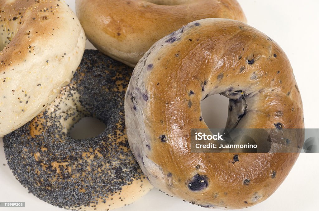 Quattro panini - Foto stock royalty-free di Bagel