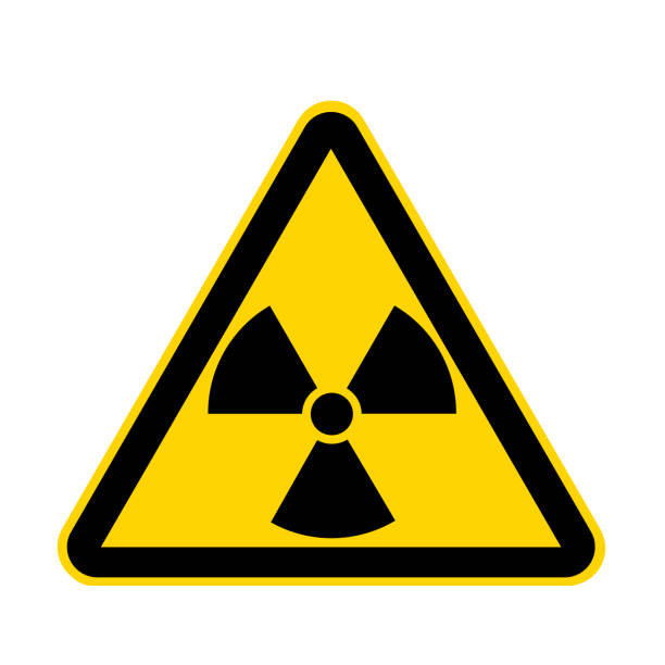 istock A radiation yellow danger sign isolated on white with clipping path 1159893949
