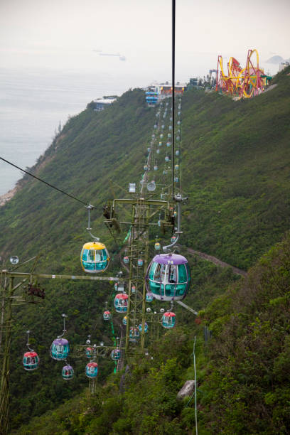istock Cable car in Hong Kong 1159898301