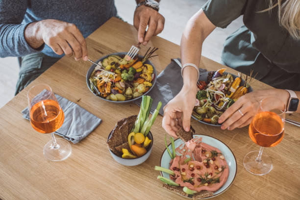 istock Healthy family meal 1159901338