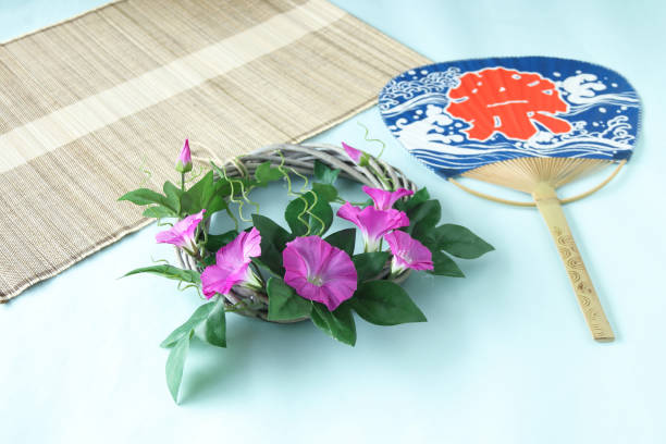 istock wreath of morning glory 1159904246
