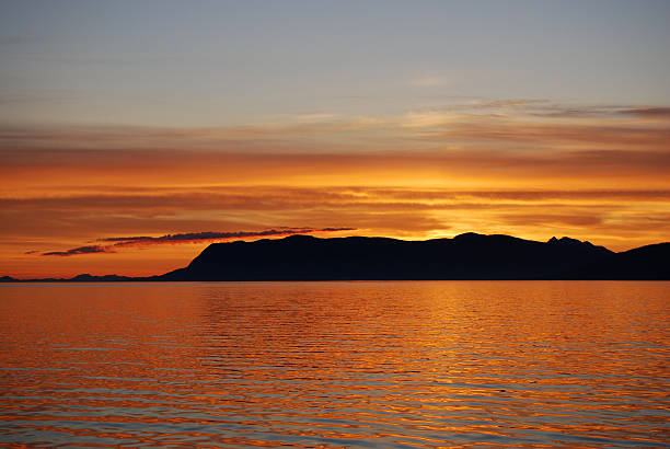 istock sunset over Frederick Sound, Alaska 115990588
