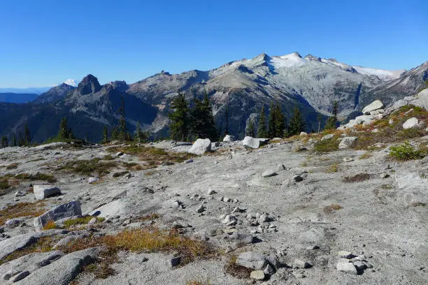 Photo of Mount Daniel from Robin Lakes Trail, Alpine Lakes Wilderness