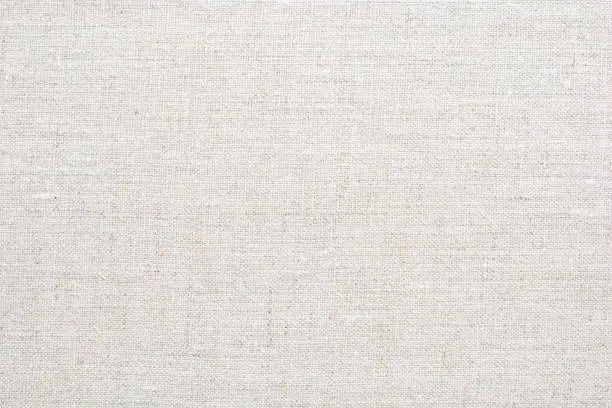 Photo of Texture of natural linen fabric