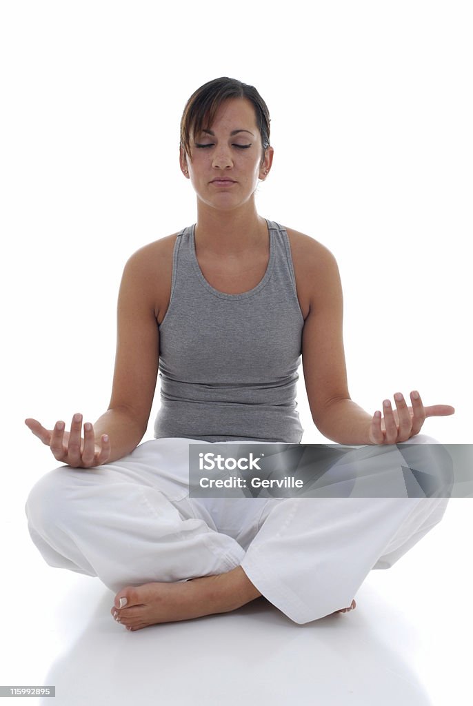 Zenful meditação - Foto de stock de Adulto royalty-free