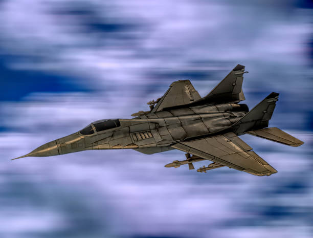 istock Military Fighter jet in the sky Image 1159929492