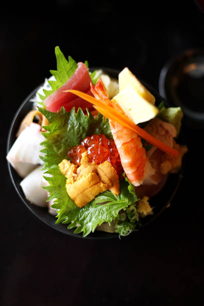 Chirashi Delux stock photo