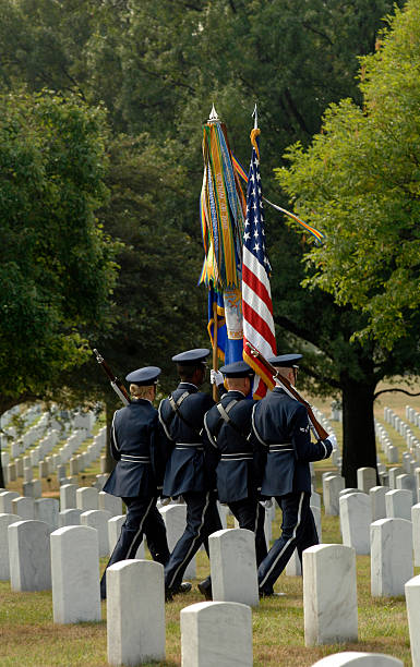 istock A military funeral at Arlington 115994109