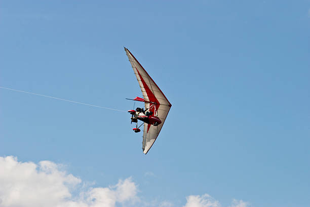 pequeña airplaine - avión ultraligero fotografías e imágenes de stock