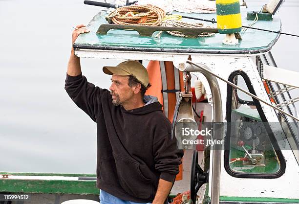 Fisherman Stock Photo - Download Image Now - Lobster - Animal, Maine, Fisher - Role