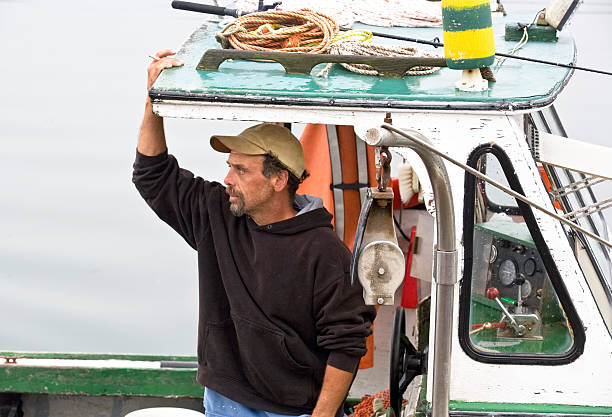 Pescador - foto de acervo