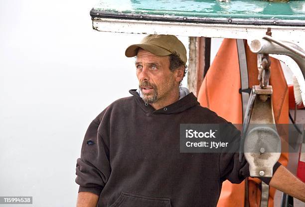Fisherman Portrait Stock Photo - Download Image Now - Lobsterman, Portrait, Maine