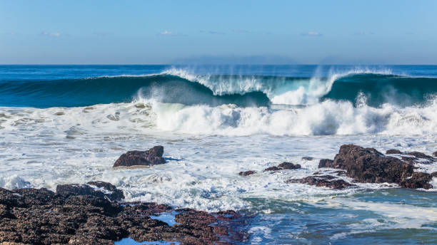 istock Ocean Wave Crashing Blue Water 1159948913