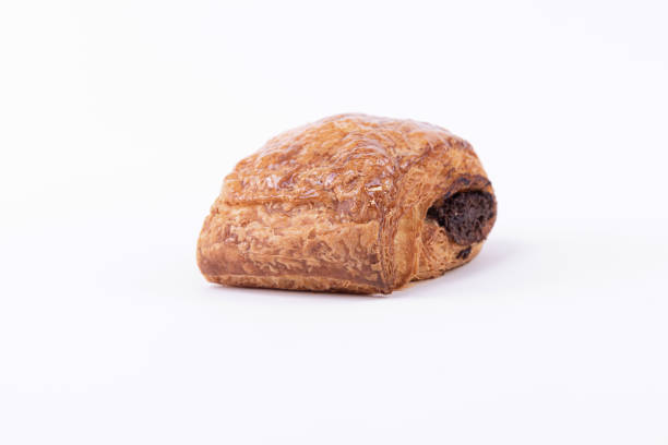 istock A roll of puff pastry filled with chocolate 1159950854