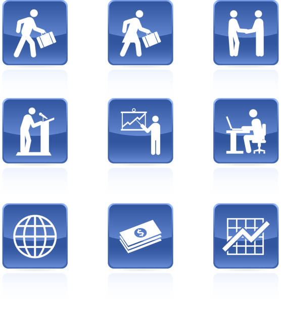 110+ Panel Discussion White Background Stock Illustrations, Royalty