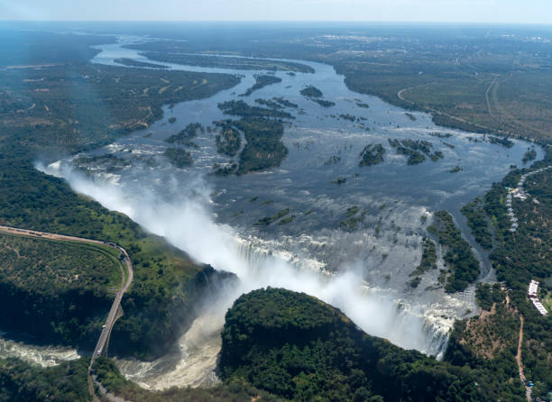 Victoria Falls (Mosi-oa-Tunya) stock photo