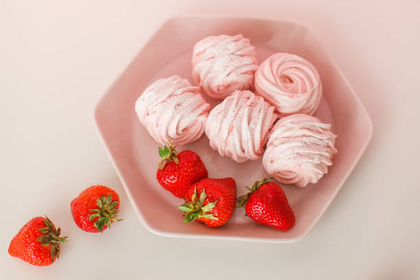 istock Sweets, desserts with strawberries at home 1159952940