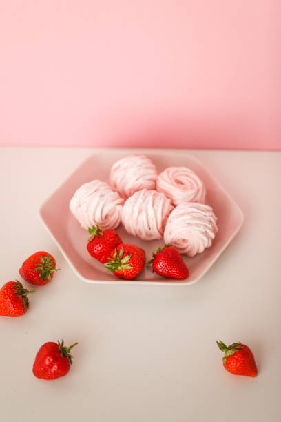 istock Sweets, desserts with strawberries at home 1159953023