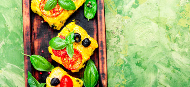 Polenta Italian cornmeal dish