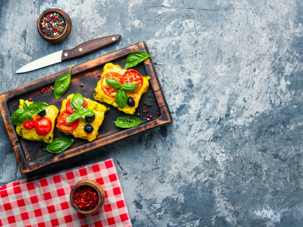 Polenta Italian cornmeal dish