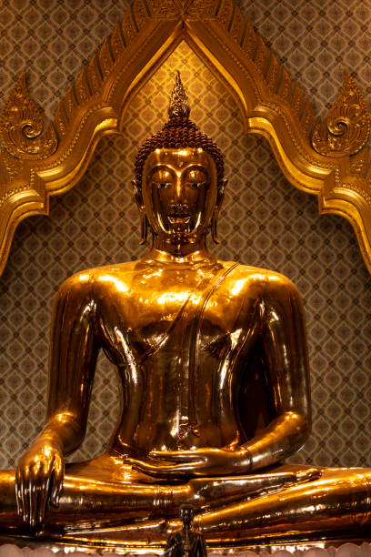 istock Golden Buddha in Wat Traimit Bangkok Thailand 1159960001