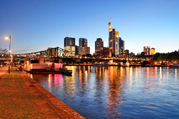 istock Iron Bridge in Frankfurt 1159961378