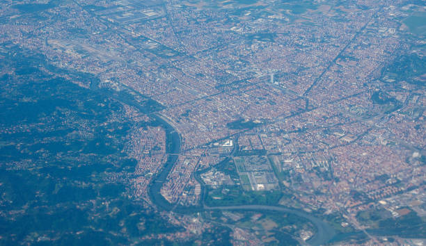 istock Aerial view of Turin 1159961469