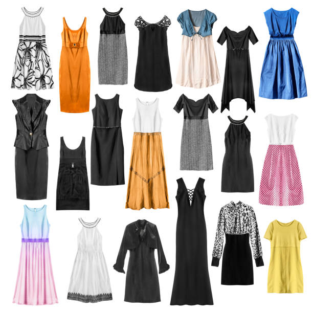 istock Dresses and gown isolated 1159962983