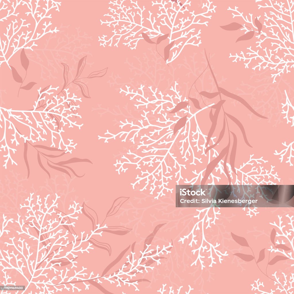 Coral Vector Pattern Coral Pattern Wallpaper