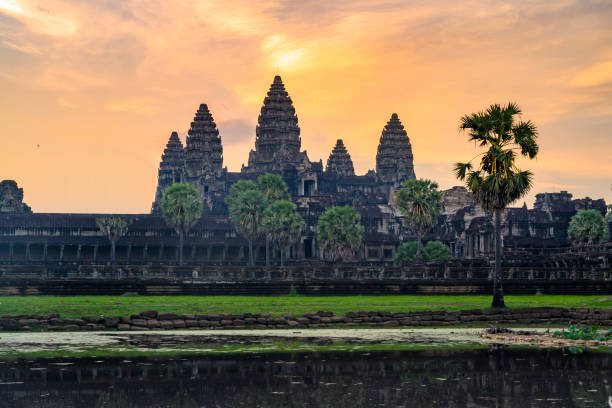 istock Sunrise at Angkor Wat, Cambodia 1159972517