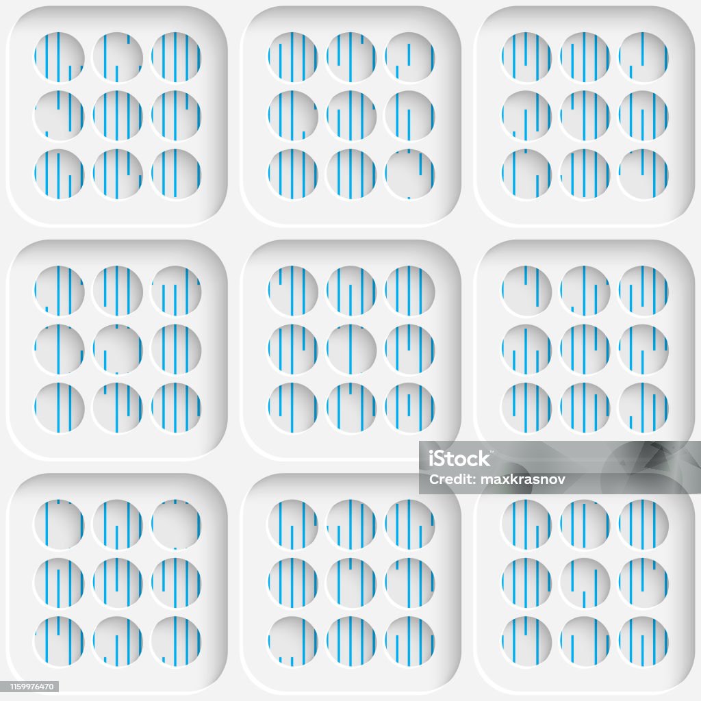 Seamless Volume Pattern Abstract Technology Background Stock ...