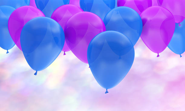 istock balloon purple blue birthday background party 1159979390