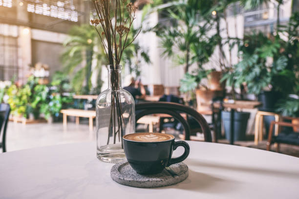 istock A black cup of hot coffee 1159985476