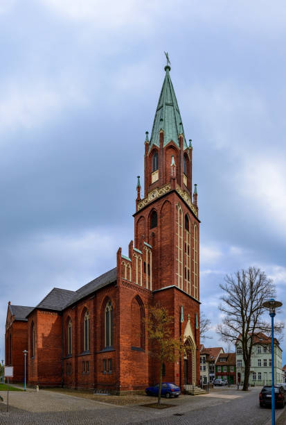istock Protestant parish church Wittenberge, view from northwest 1159985508