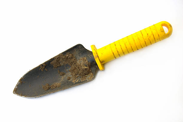 shovel isolated on white background. clipping  paths