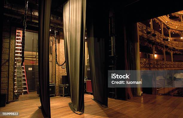 Ladocenas De Um Teatro Clássico - Fotografias de stock e mais imagens de Bastidores - Bastidores, Representação Teatral, Edifício de Teatro