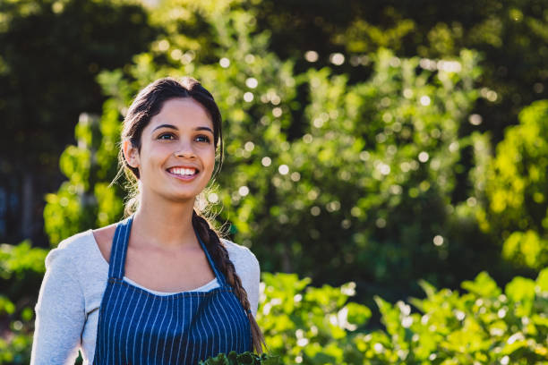 istock Her sustainable farm has been thriving well 1160000081
