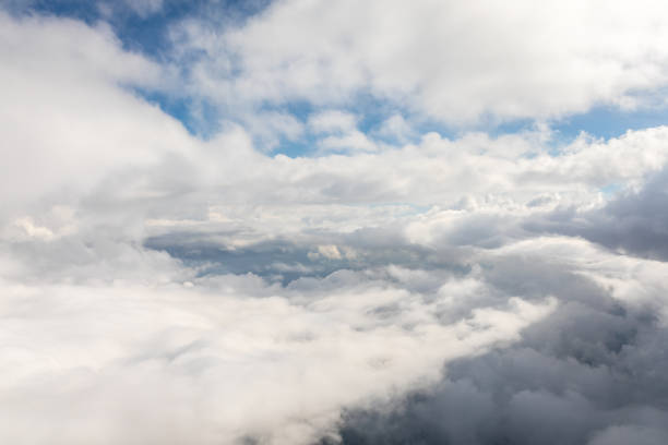 istock Cloudy sky captured from the aircraft 1160000205