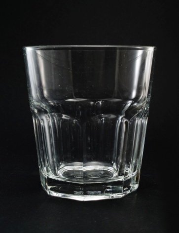 Empty Old-fashioned Glass