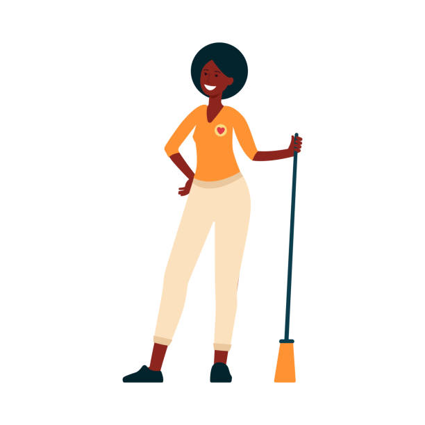 Mujer Barriendo Vectores Libres de Derechos - iStock Mujer Barriendo Vectores Libres de Derechos - iStock