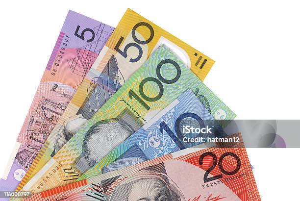 Valuta Australiana Note - Fotografie stock e altre immagini di Banconota - Banconota, Australia, Cultura australiana