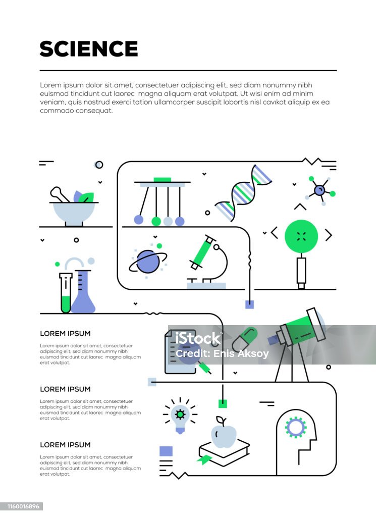 Science Graphic Design Examples Science Infographic Design Stock Illustration - Download Image Now ...