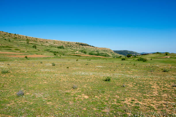istock Valdelinares mountains in summer a sunny day 1160023056