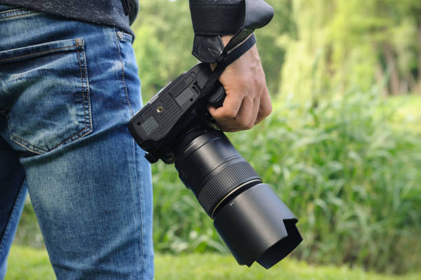 istock Photographer with the camera. 1160030416