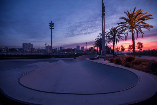 istock Morning in the skate park 1160032995