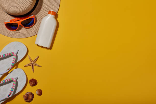 istock Beach accessories, Sea vacation 1160036907